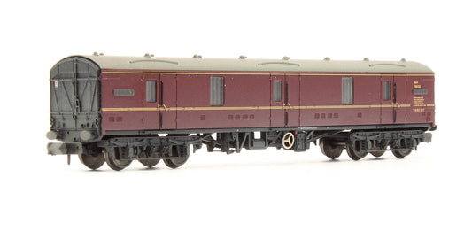 Pre-Owned BR Maroon Mk1 General Utility Van 'E86123' - Weathered