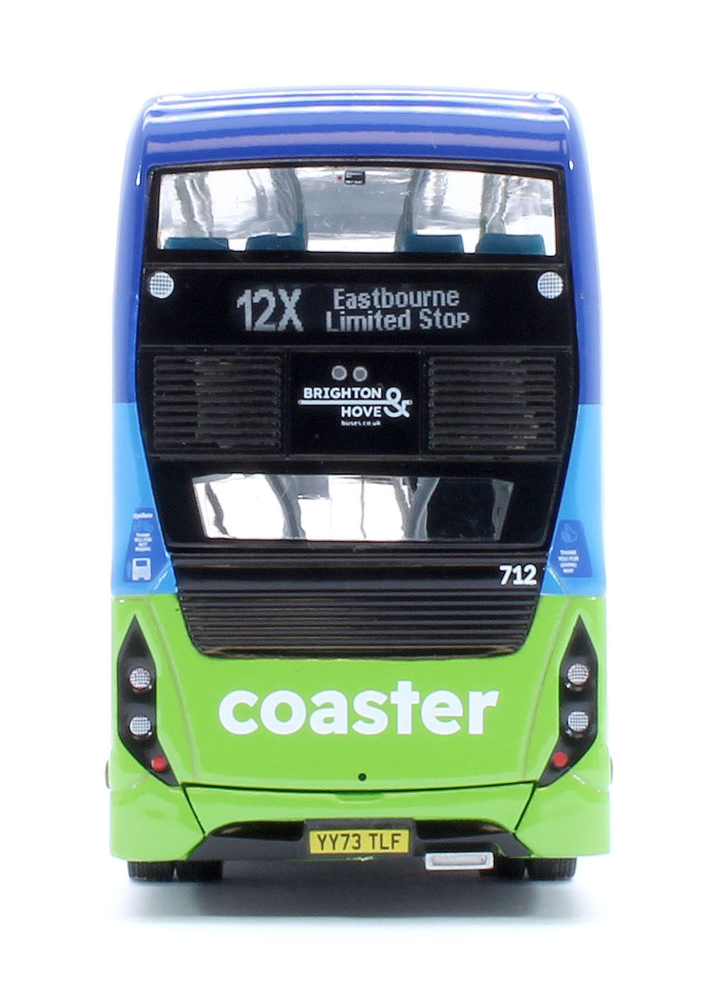 UK6543 ADL Enviro 400 Brighton and Hove Coaster (712 - YY73 TLF)
