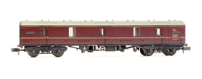 Pre-Owned BR Maroon Mk1 General Utility Van 'E86123' - Weathered