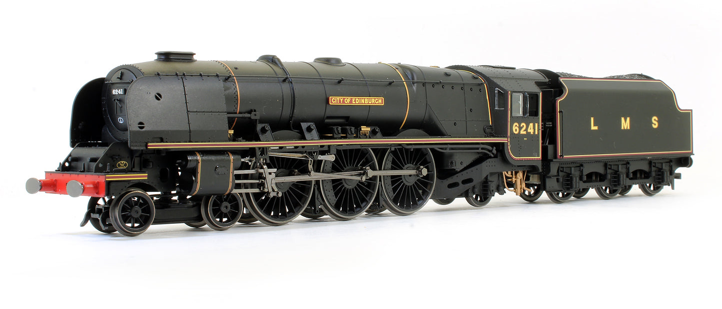 Princess Coronation Class 'City Of Edinburgh' LMS Black 4-6-2 No.6241 Steam Locomotive