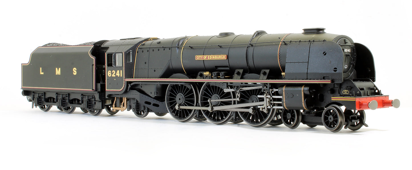 Princess Coronation Class 'City Of Edinburgh' LMS Black 4-6-2 No.6241 Steam Locomotive
