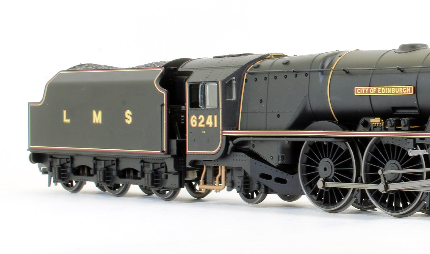 Princess Coronation Class 'City Of Edinburgh' LMS Black 4-6-2 No.6241 Steam Locomotive