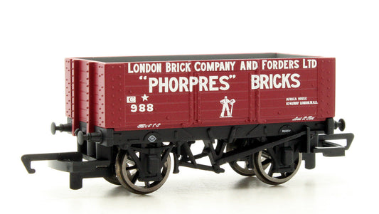 Pre-Owned R6754 12T 6 Plank Wagon 'London Brick Company' No.988