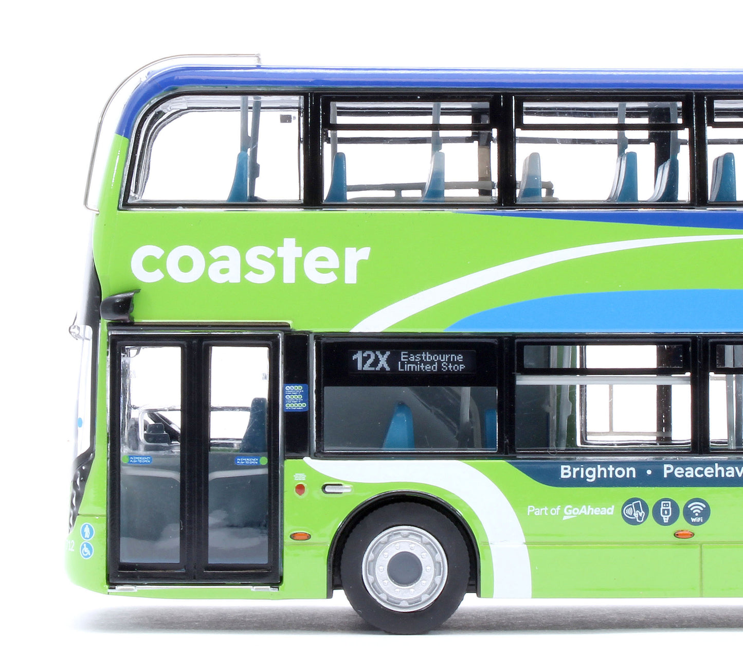UK6543 ADL Enviro 400 Brighton and Hove Coaster (712 - YY73 TLF)