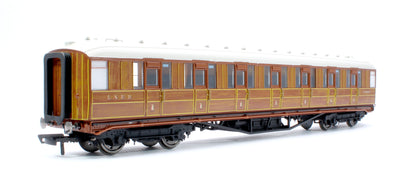 Pre-Owned LNER Gresley Corridor Teak Coaches 1st Class No.51668