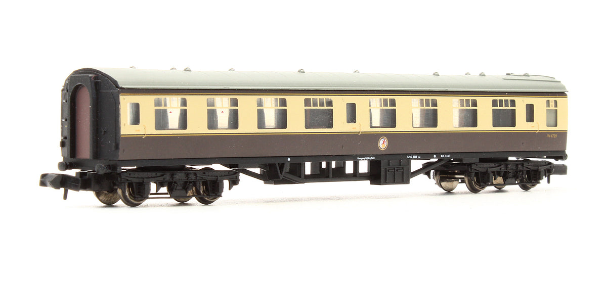Pre-Owned MK1 Open Second SO Coach BR Chocolate & Cream 'W4739'