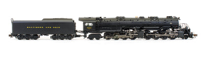 Pre-Owned N EM1 2-8-8-4 B&O Steam Locomotive (Later Small Dome)- Road #7628 - DCC Sound