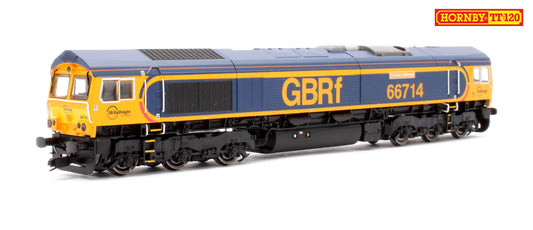 Pre-Owned TT3016M Class 66 Co-Co 66714 'Cromer Lifeboat' GBRf Diesel Locomotive - DCC Sound