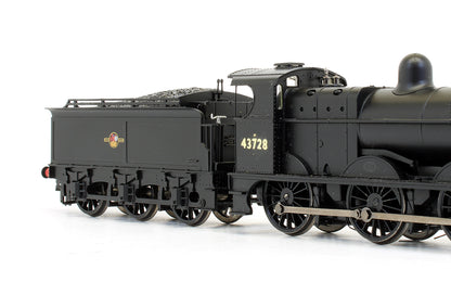 Pre-Owned Class 3F 43728 BR Black Late Crest Steam Locomotive - Renumbered