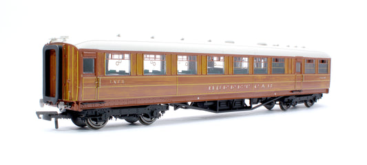 LNER Gresley Corridor Teak Coaches Buffet No.21609