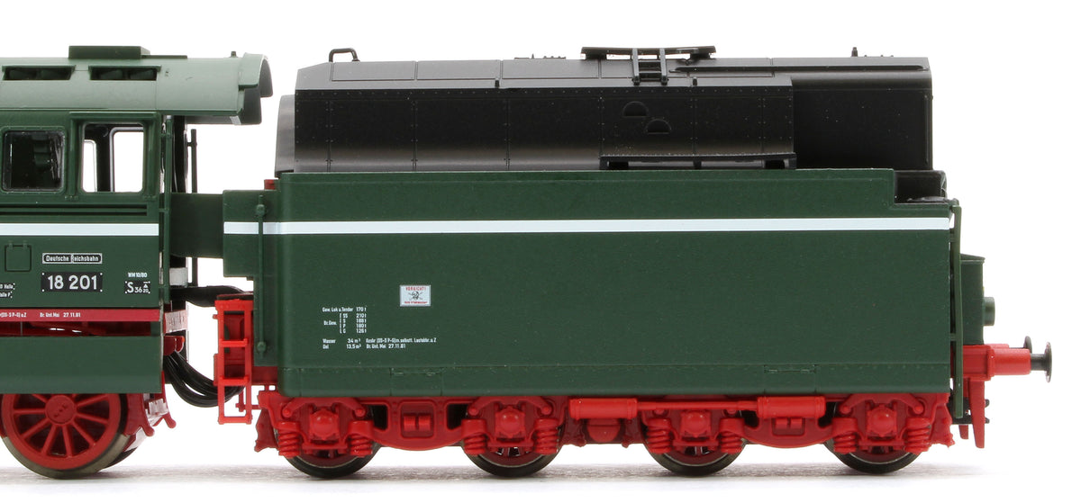 Roco 7190017 DR BR18 IV 201 Steam Locomotive - DCC Sound