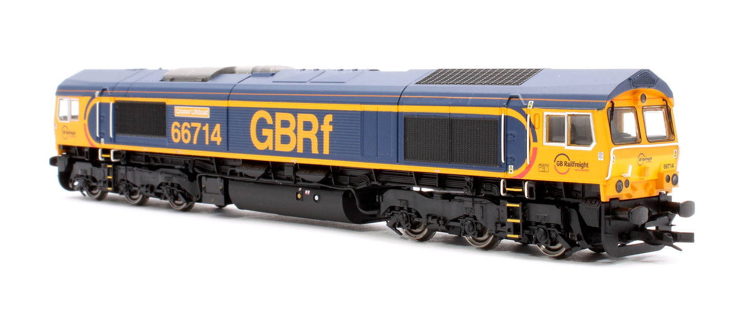 Pre-Owned TT3016M Class 66 Co-Co 66714 'Cromer Lifeboat' GBRf Diesel Locomotive - DCC Sound