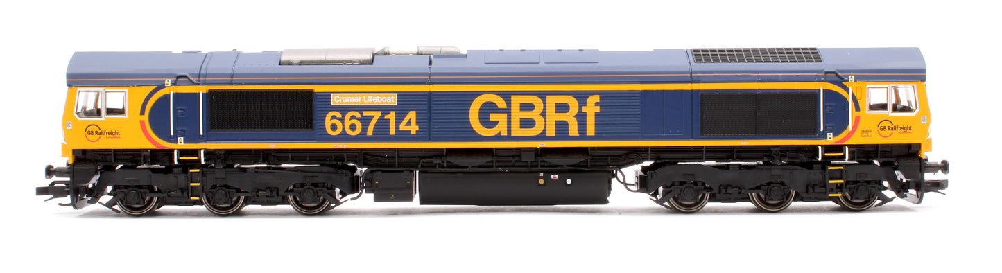 Pre-Owned TT3016M Class 66 Co-Co 66714 'Cromer Lifeboat' GBRf Diesel Locomotive - DCC Sound