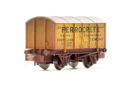 Pre-Owned ''Ferrocrete' Gunpowder Van No.263 - Weathered