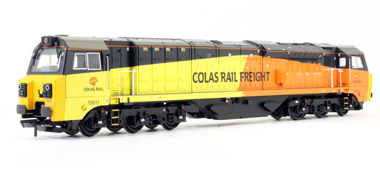 Pre-owned Class 70 with Air Intake Modifications 70811 Colas Rail Freight Diesel Locomotive