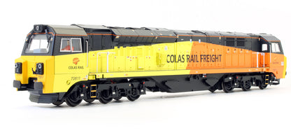 Pre-owned Class 70 with Air Intake Modifications 70811 Colas Rail Freight Diesel Locomotive