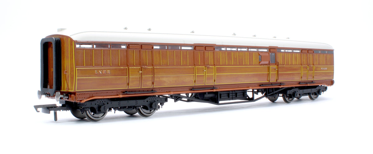 Pre-Owned LNER Gresley Corridor Teak Coaches Passenger Brake No.4239