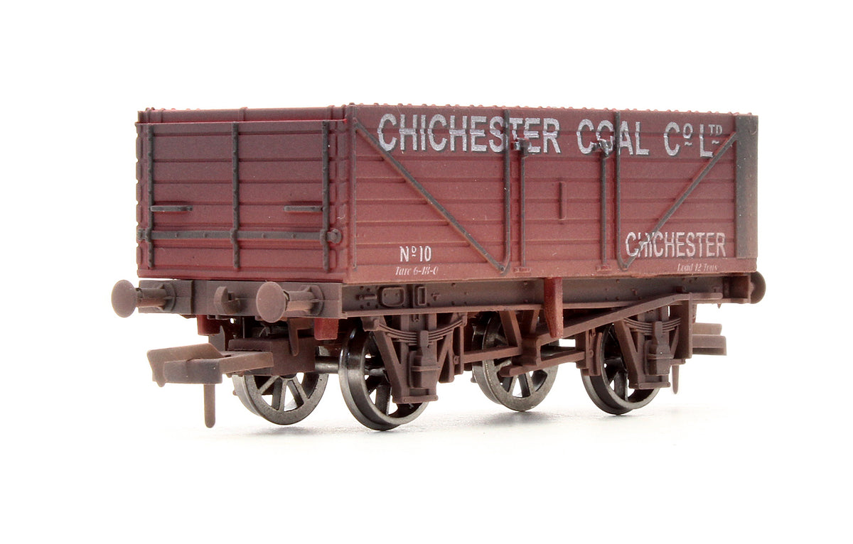Pre-Owned 7 Plank Wagon 'Chichester Coal Co Ltd' No.10 - Weathered