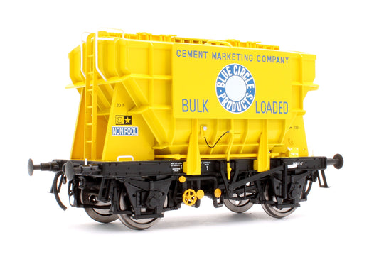 Pre-Owned Presflo Wagon 'Blue Circle' Yellow Un-Numbered