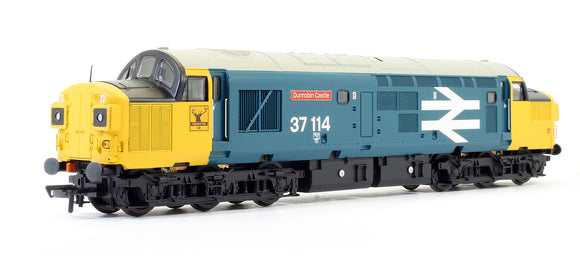 Pre-Owned Class 37/0 37114  'Dunrobin Castle' BR Blue Large Logo Diesel Locomotive (DCC Fitted) Exclusive Edition