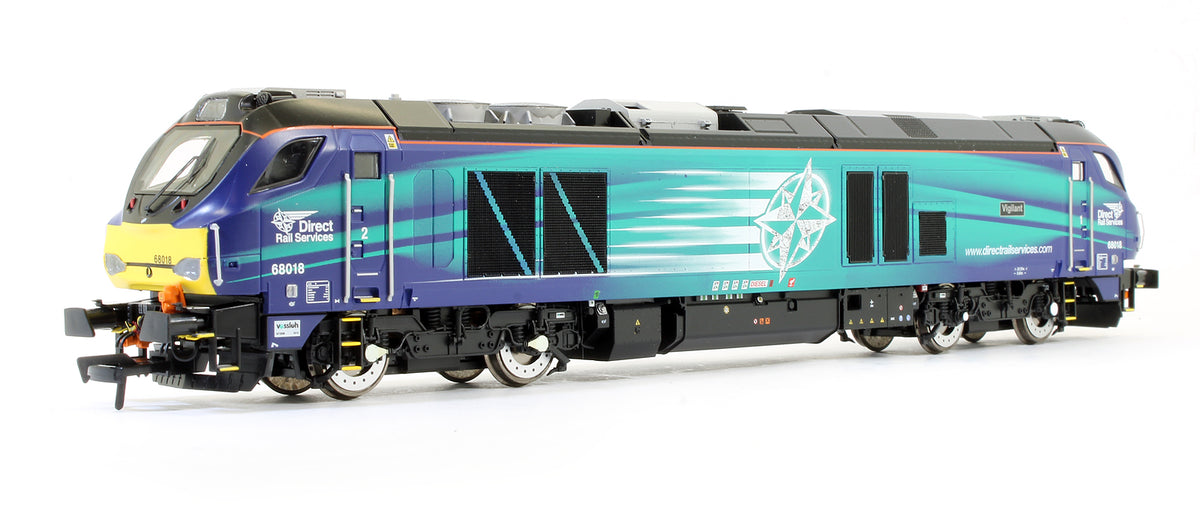 Pre-Owned Class 68 Vigilant 68018 'Vigilant' DRS Compass Diesel Locomotive