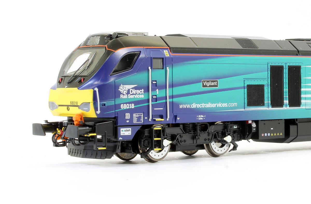 Pre-Owned Class 68 Vigilant 68018 'Vigilant' DRS Compass Diesel Locomotive