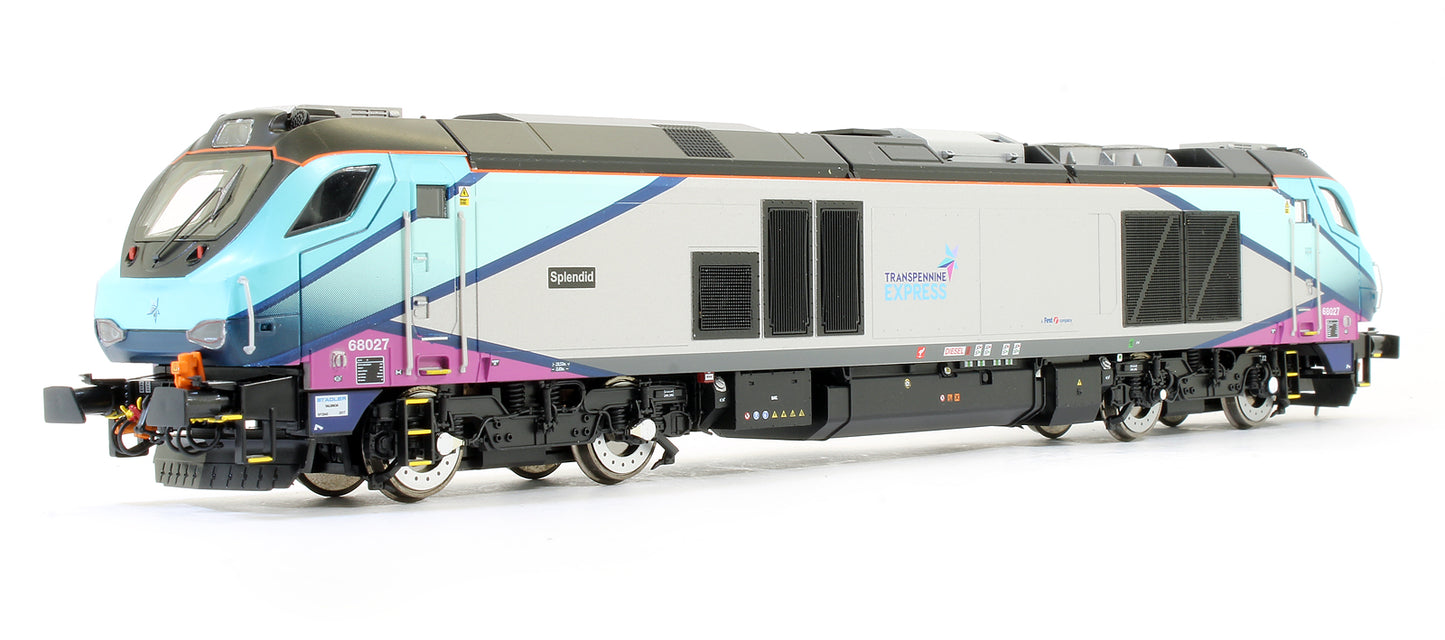 Pre-Owned Class 68 Splendid 68027 Transpennine Express Diesel Locomotive - DCC Fitted
