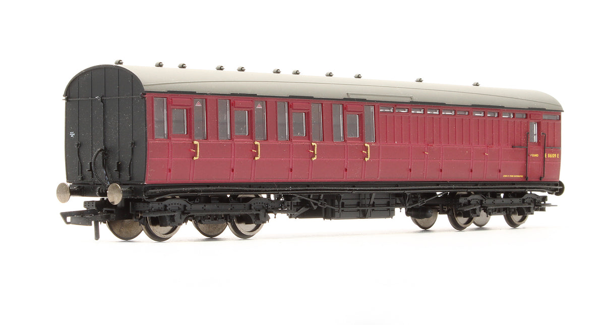 Pre-Owned BR Gresley Suburban 3rd Class Brake Coach 'E 86109 E'