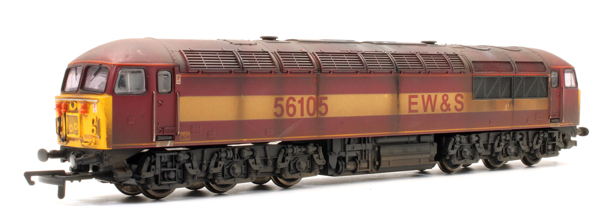 Pre-Owned EWS Class 56105 Diesel Locomotive - Custom Weathered