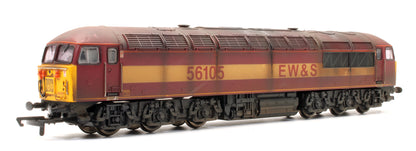 Pre-Owned EWS Class 56105 Diesel Locomotive - Custom Weathered