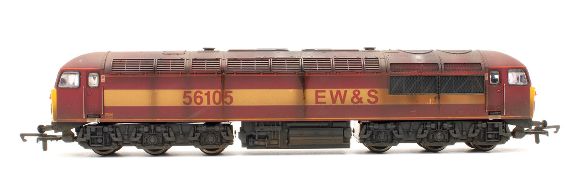 Pre-Owned EWS Class 56105 Diesel Locomotive - Custom Weathered