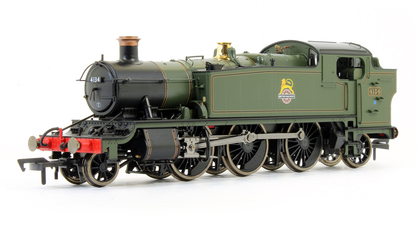 Pre-Owned Large Prarie 4134 Lined Green Early Crest Bunker Steps Steam Locomotive