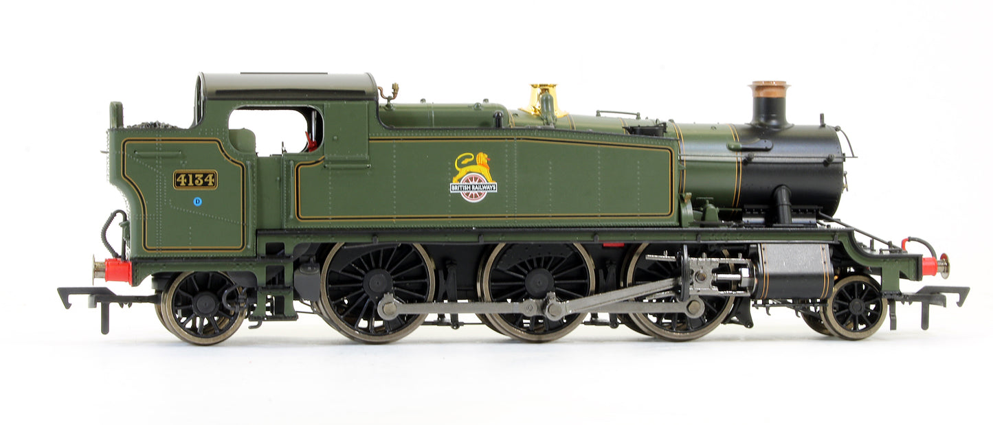 Pre-Owned Large Prarie 4134 Lined Green Early Crest Bunker Steps Steam Locomotive