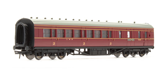 Pre-Owned 34-226C LMS Brake End Third Coach LMS Crimson '5268'