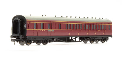 Pre-Owned 34-226C LMS Brake End Third Coach LMS Crimson '5268'