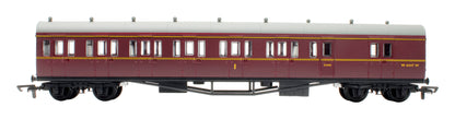 Pre-Owned 937321 57' 60' Suburban 'B' Set Coach BR Lined Maroon 'W6447W'