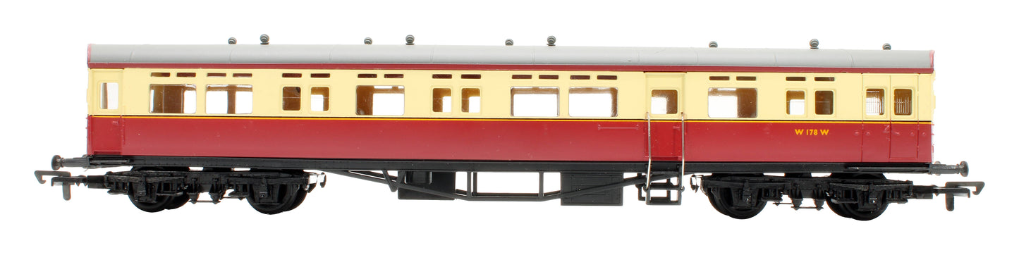 Pre-Owned 937319 Auto Trailer Coach BR Cream/Crimson 'W178W'