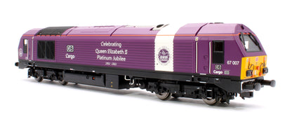 Class 67 DB Cargo Bo-Bo 67007 'Queen's Jubilee' Diesel Locomotive