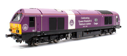 Class 67 DB Cargo Bo-Bo 67007 'Queen's Jubilee' Diesel Locomotive