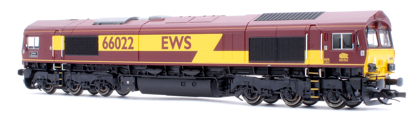 TT3030M EWS Class 66 Lafarge Charnwood 66022 Diesel Locomotive