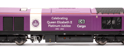 Class 67 DB Cargo Bo-Bo 67007 'Queen's Jubilee' Diesel Locomotive