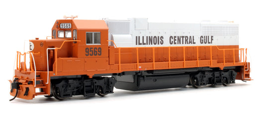 Pre-Owned GP38-2 Diesel Locomotive Illinois Central Gulf - Road #9569