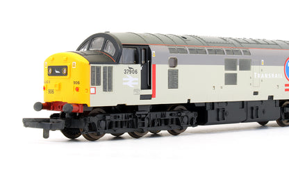 Pre-Owned Transrail Tripe Grey Class 37906 Slug 6 Diesel Locomotive