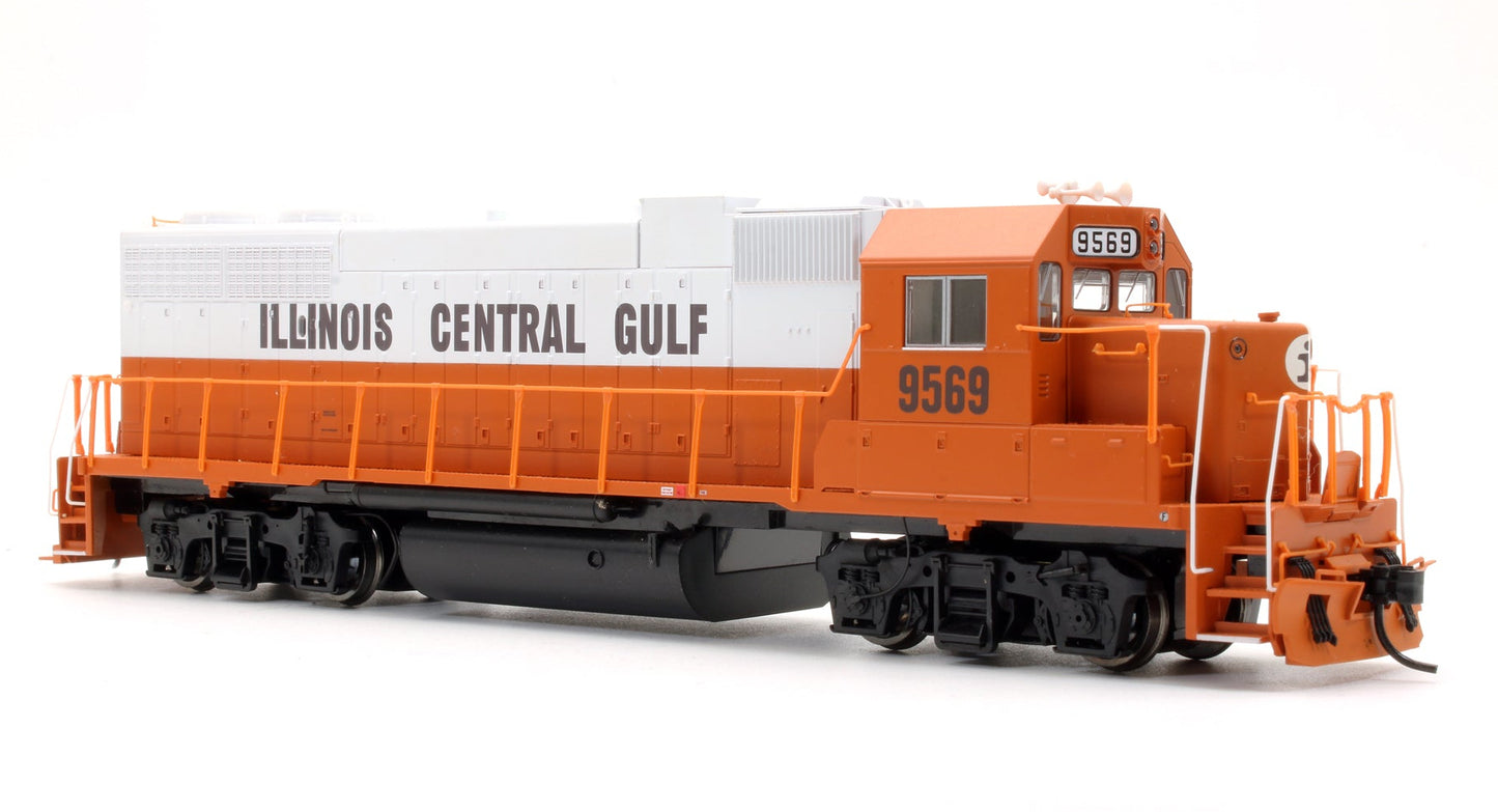 Pre-Owned GP38-2 Diesel Locomotive Illinois Central Gulf - Road #9569