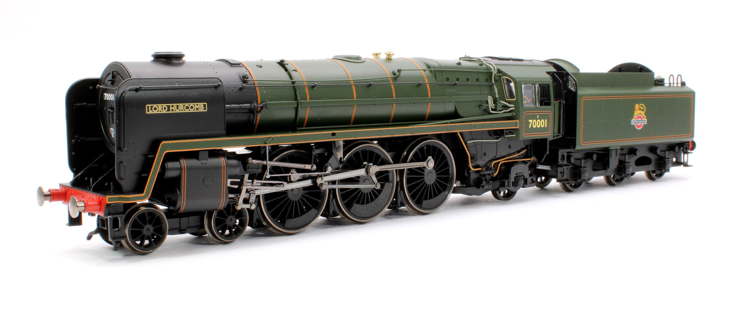 Pre-Owned Britannia Class BR Green (Early) 'Lord Hurcomb' 70001 4-6-2 Steam Locomotive - DCC Fitted