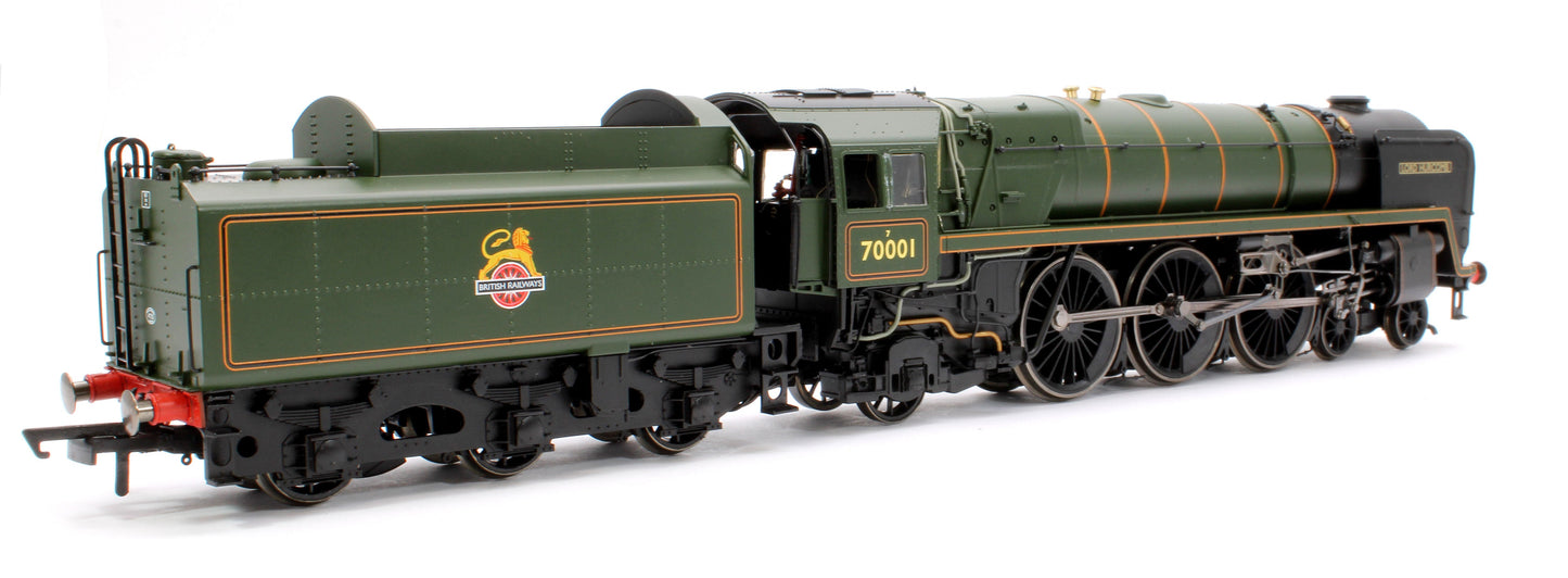 Pre-Owned Britannia Class BR Green (Early) 'Lord Hurcomb' 70001 4-6-2 Steam Locomotive - DCC Fitted