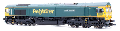 TT3031M Freightliner Class 66 Derek W Johnson MBE 66619 Diesel Locomotive