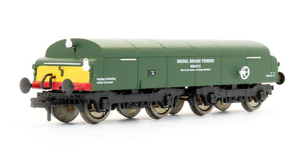 Pre-Owned BR Diesel Brake Tender B964112 BR Green Small Yellow Panels