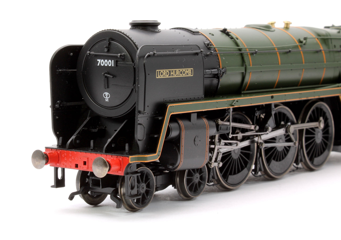 Pre-Owned Britannia Class BR Green (Early) 'Lord Hurcomb' 70001 4-6-2 Steam Locomotive - DCC Fitted