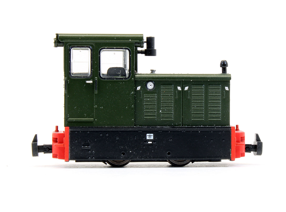 Pre-Owned 392-026 Baguley-Drewry 70hp Diesel Green Diesel Locomotive
